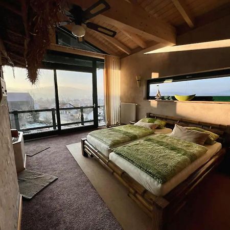 Suedlaendisches Chalet Mit Hauseigener Sauna Viechtach Kültér fotó